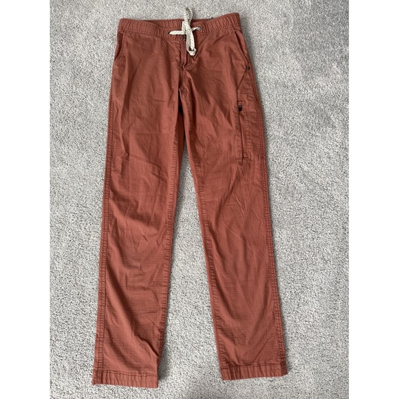 Vuori Pants - Vuori Womens Ripstop Pants Terracotta Rust Organic Cotton XS VW401